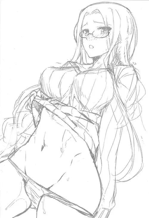 Rider-san to Tate Sweater Хентай манга и Додзинси