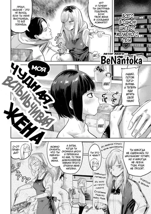 Моя чудная, вспыльчивая жена Хентай манга и Додзинси