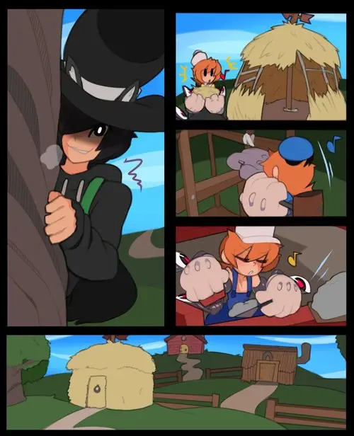 3 Маленьких Горошка? Хентай манга и Додзинси