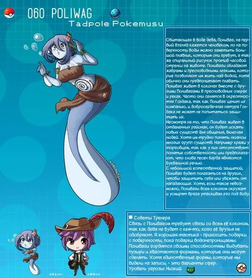 Покедекс по девушкам-покемонам - Часть 5 Хентай манга и Додзинси