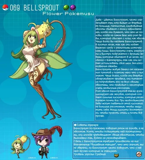 Покедекс по девушкам-покемонам - Часть 6 Хентай манга и Додзинси