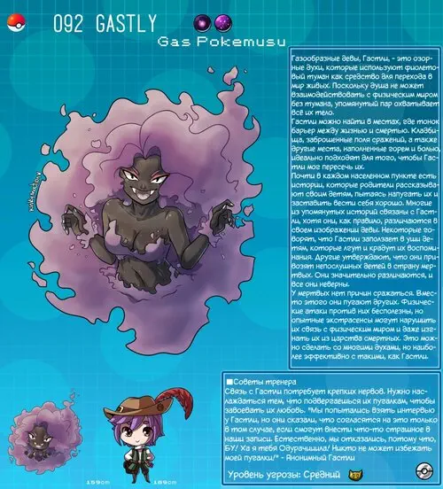 Покедекс по девушкам-покемонам - Часть 8 Хентай манга и Додзинси