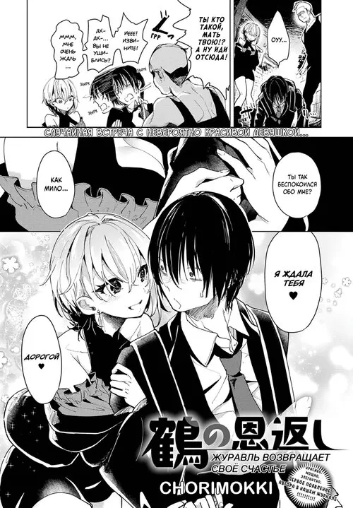 Журавль возвращает своё счастье Хентай манга и Додзинси