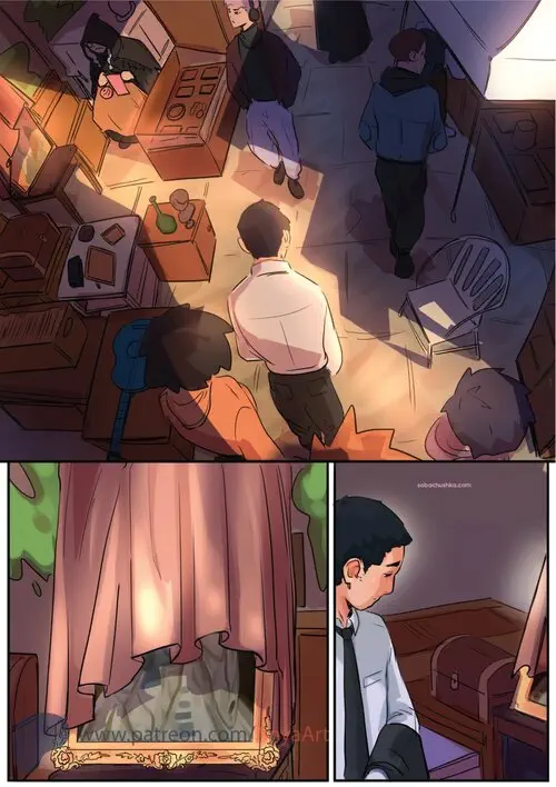 Портрет - часть 1 (стр. 1-18) Хентай манга и Додзинси