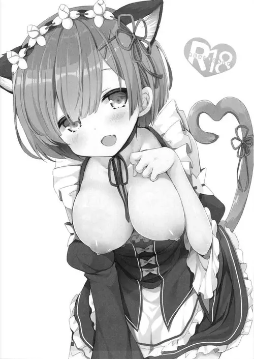 Re:Zero Kara Hajimeru Isekai Seikatsu. Rem Nyan wa Hatsujouki / Проклятые ушки Хентай манга и Додзинси