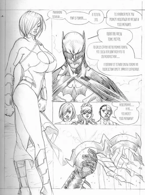 Justice League. Powergirl - Raped & Enslaved