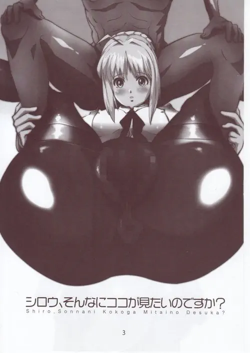 Shiro, Sonnani Kokoga Mitaino Desuka? Хентай манга читать онлайн Fate/Stay Night. Shiro, Sonnani Kokoga Mitaino Desuka? Хентай манга и Додзинси