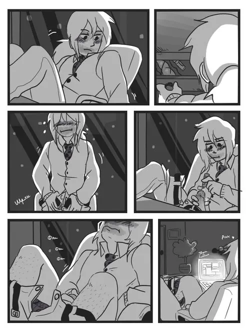 Late Shift / Работа допоздна Хентай манга читать онлайн HomeStuck. Late Shift / Работа допоздна Хентай манга и Додзинси