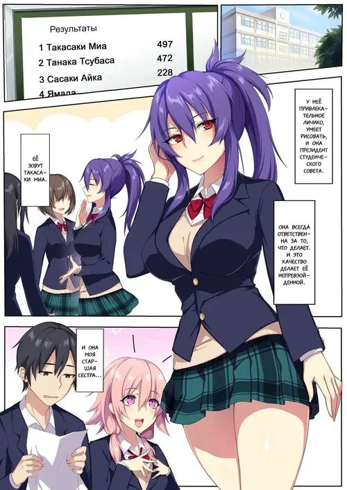  Kyou sei Renai Ore to Ane no Yuganda Kankei Хентай манга и Додзинси