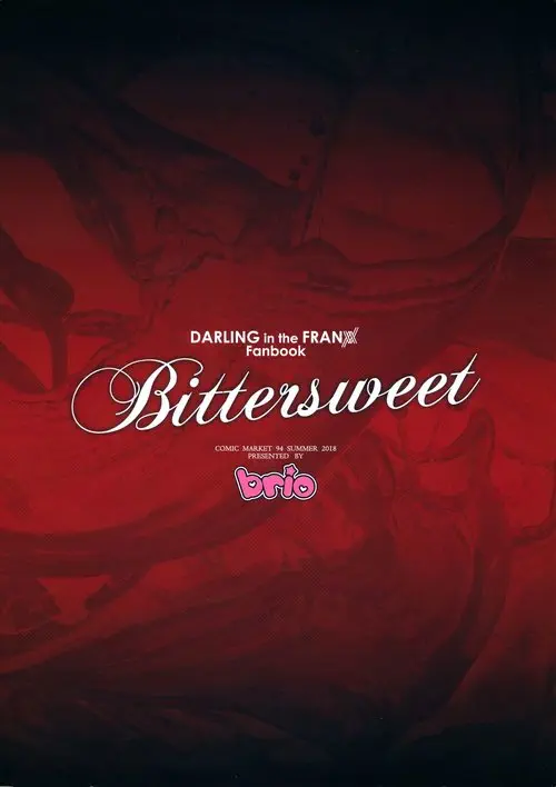 Darling In The Franxx. Bittersweet