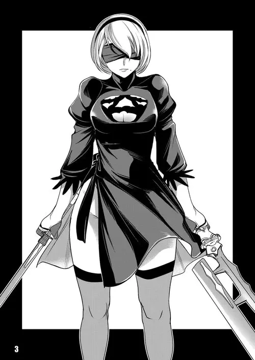 NieR: Automata. [Harmoniodeon] Хентай манга и Додзинси