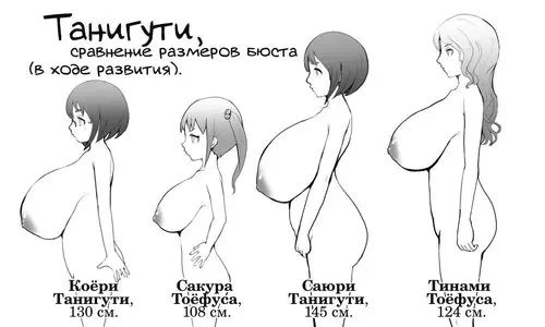Taniguchi-san / Танигути: войны бюстов Хентай манга и Додзинси