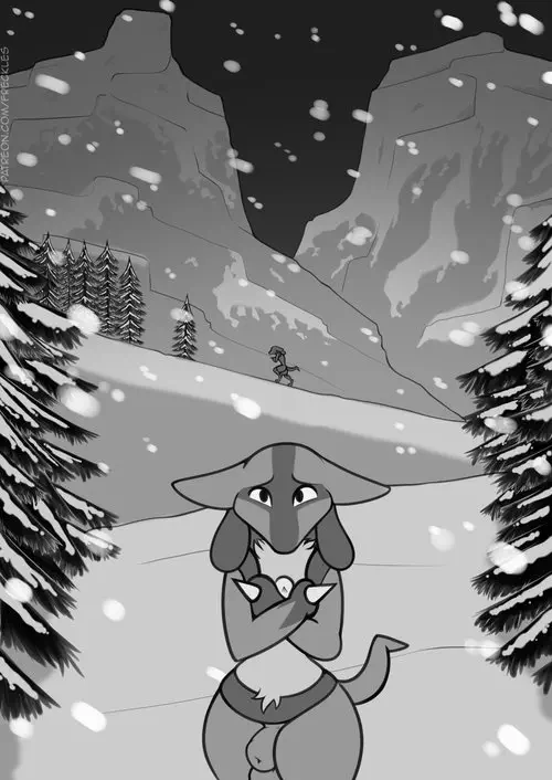 Pokemon. Warmth in the Mountains / Жар в горах