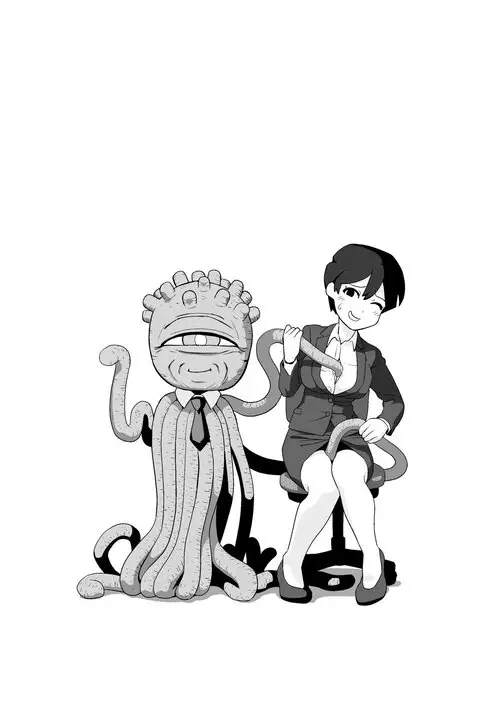 Shokushuhito no Joushi ni Sekuhara-sareru Hanashi (My Story of Sexual Harassment From my Tentacle Boss) / Босс тентакли Хентай манга и Додзинси