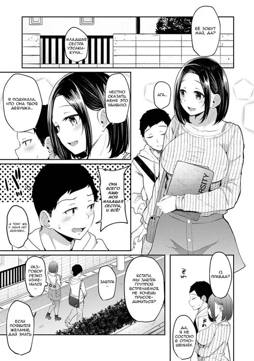 Asa Okitara Imouto Ga Hadaka Apron Sugata Datta Node Hamete Mita глава 4 / Когда я проснулся, на моей сестре был один лишь фартук, поэтому я попытался её трахнуть