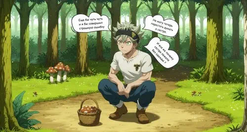 Black Clover. BlackClover - Sister's Surprise глава 4 / Черный Клевер - Сюрприз сестрёнки