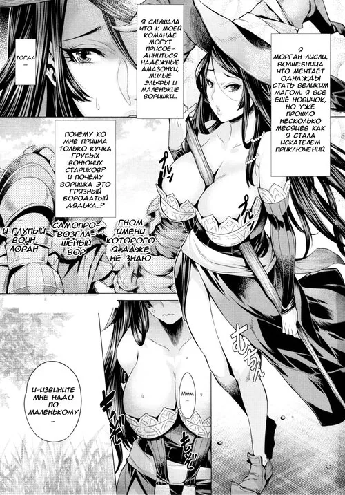 Dragons Crown. Majo no Nyuuen Хентай манга и Додзинси