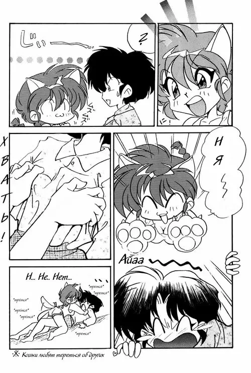 Ranma 1/2. Ran Ran Ran 2 глава 01 - Cat Ranma Хентай манга и Додзинси