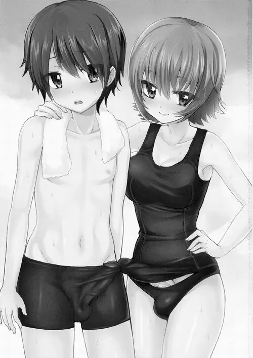 Shishunki Poolside Хентай манга и Додзинси