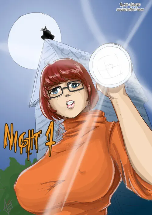 Scooby Doo. Velma's 4 Nights Хентай манга и Додзинси