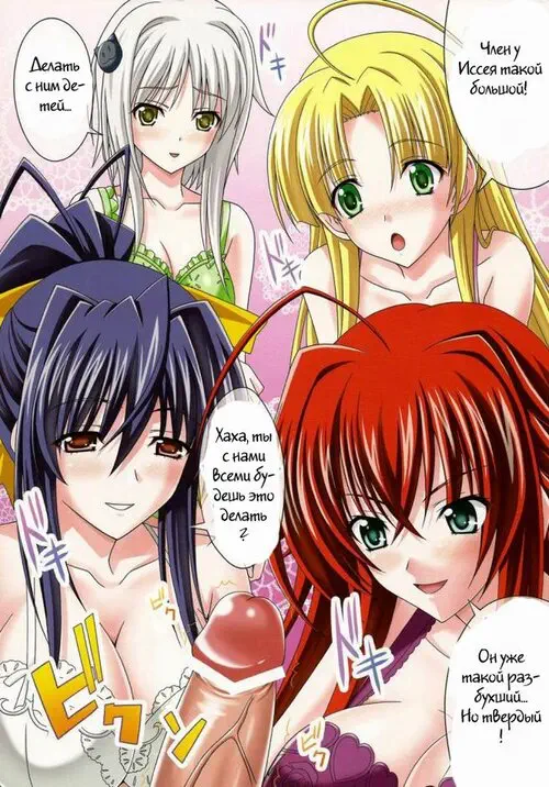 High School DxD. Euphoria - Seinen Hana To Ribon