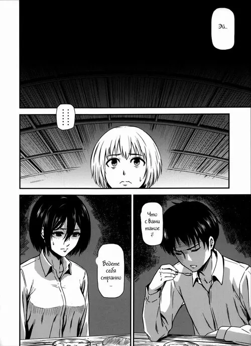 Shingeki no Kyojin. Firing Pin 4 Хентай манга и Додзинси
