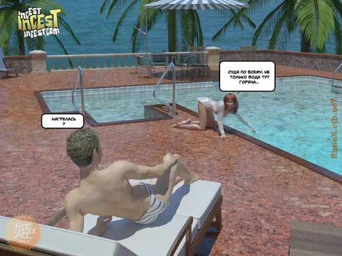 Summer At the Pool / Летом у бассейна Хентай манга и Додзинси
