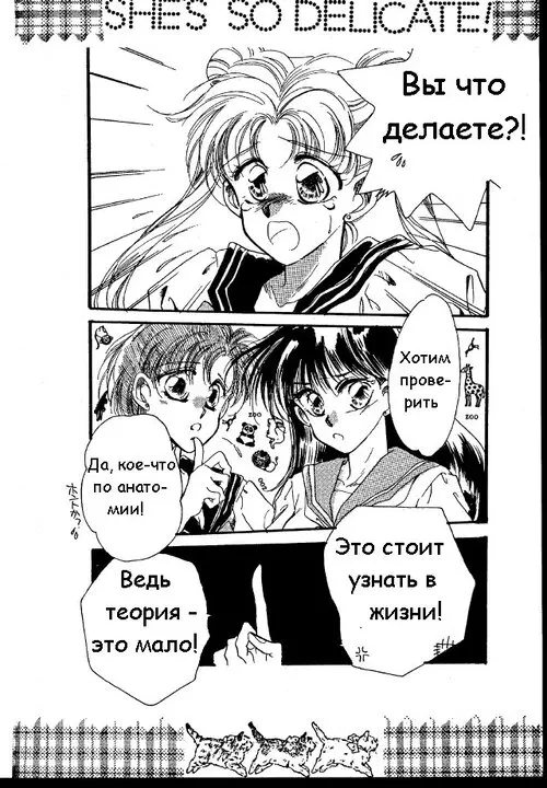 Sailor Moon. She's So Dedicate! / Милашка Хентай манга и Додзинси