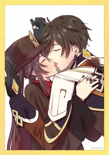 История любви Чжун Ли и Ху Тао Том - 1 Глава - 1 Хентай манга и Додзинси