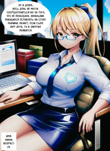 Офисная леди набирает вес Том - 1 Глава - 1 Хентай манга и Додзинси