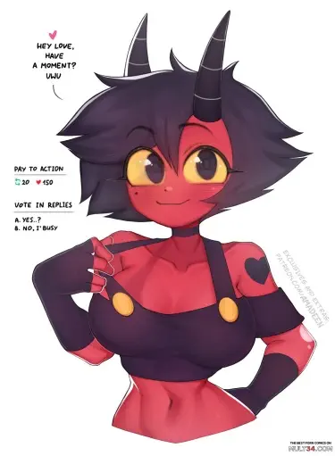 Игра на раздевание с Милли Том - 1 Глава - 1 Хентай манга и Додзинси