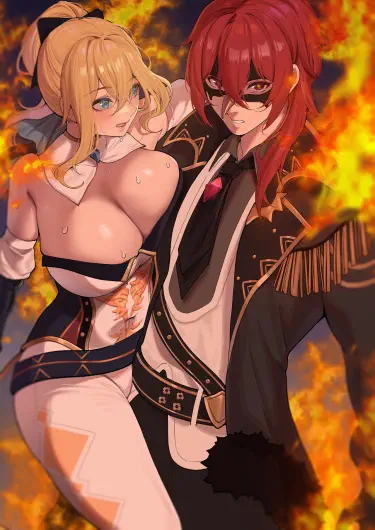 Дилюк & Джин Том - 1 Глава - 1 Хентай манга и Додзинси