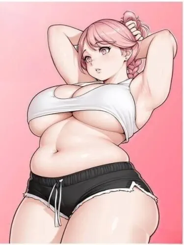 Набор веса в домашнем офисе Хентай манга и Додзинси