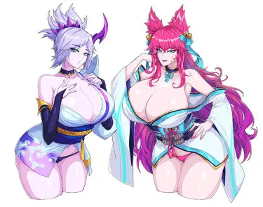 Who do you want to get your Fella from  Riven, Ahri, Cassiopeia Том - 1 Глава - 1 Хентай манга и Додзинси