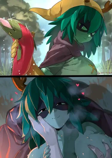 Финн и Колдунья-Охотница Хентай манга и Додзинси