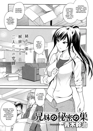 Тайное гнёздышко брата и сестры Том - 1 Глава - 1 Хентай манга и Додзинси
