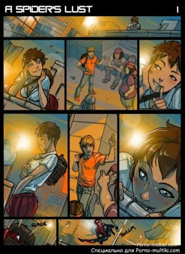 Похоть паучка Том - 1 Глава - 1 Хентай манга и Додзинси