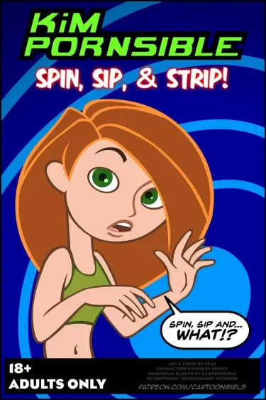 Kim Possible Spin, Sip & Strip! Том - 1 Глава - 1 Хентай манга и Додзинси