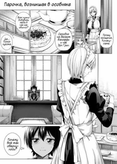 Парочка, возникшая в особняке Том - 1 Глава - 1 Хентай манга и Додзинси